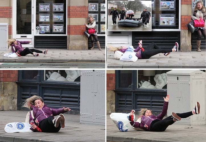 Dua Tewas di Inggris Akibat Hantaman Angin Kencang